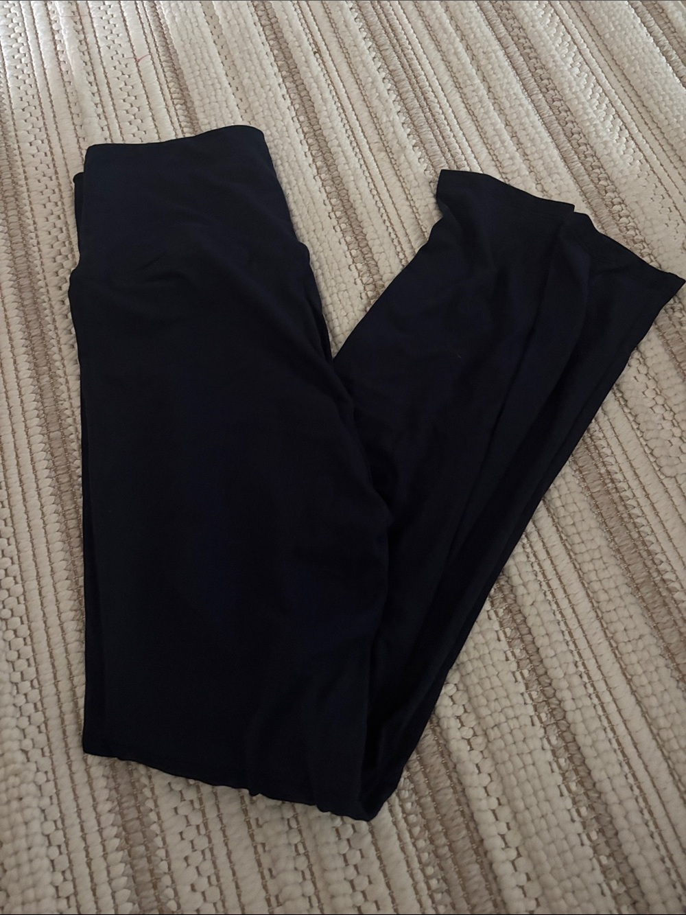 Black Stretchy High-Waist Leggings